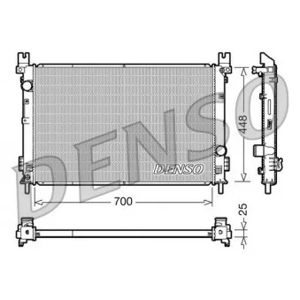 Radiateur, refroidissement du moteur DENSO