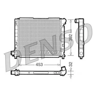 Radiateur, refroidissement du moteur DENSO