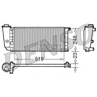 Radiateur, refroidissement du moteur DENSO
