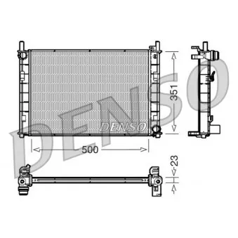 Radiateur, refroidissement du moteur DENSO