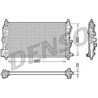 Radiateur, refroidissement du moteur DENSO
