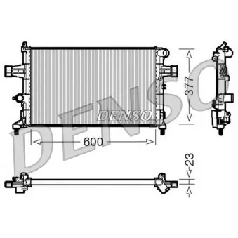 Radiateur, refroidissement du moteur DENSO DRM20083