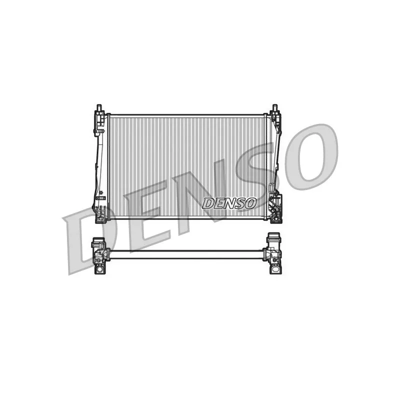 Radiateur, refroidissement du moteur DENSO DRM20090
