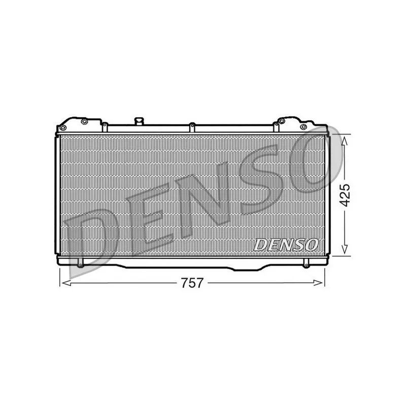 Radiateur, refroidissement du moteur DENSO DRM23023