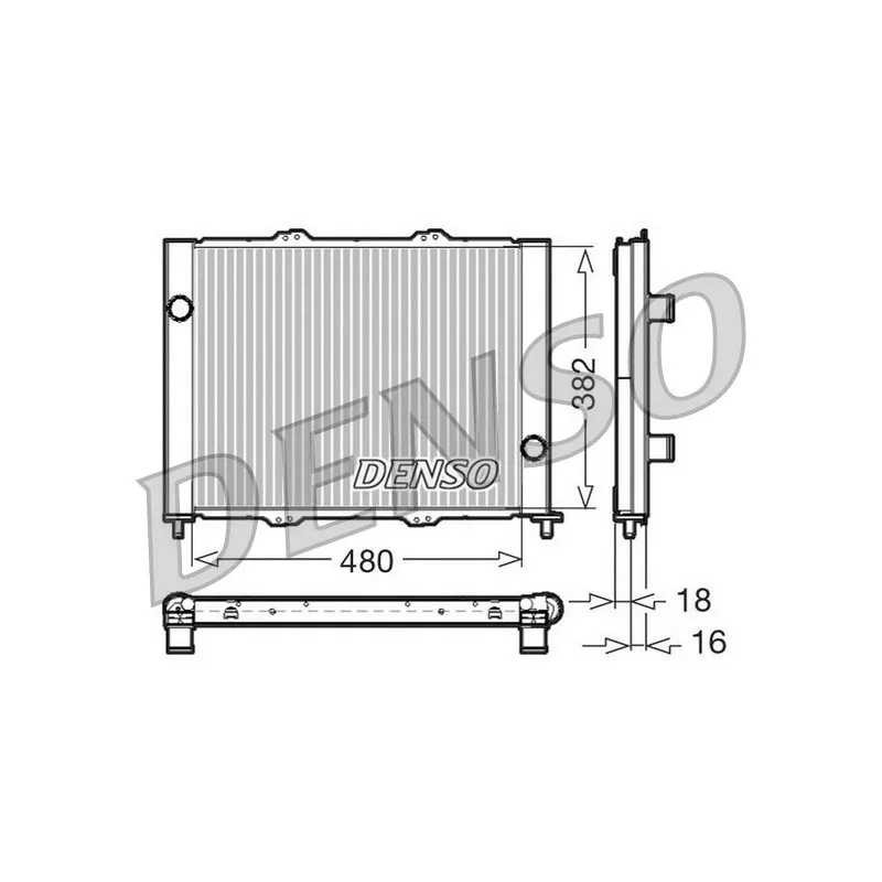 Module de refroidissement DENSO DRM23099