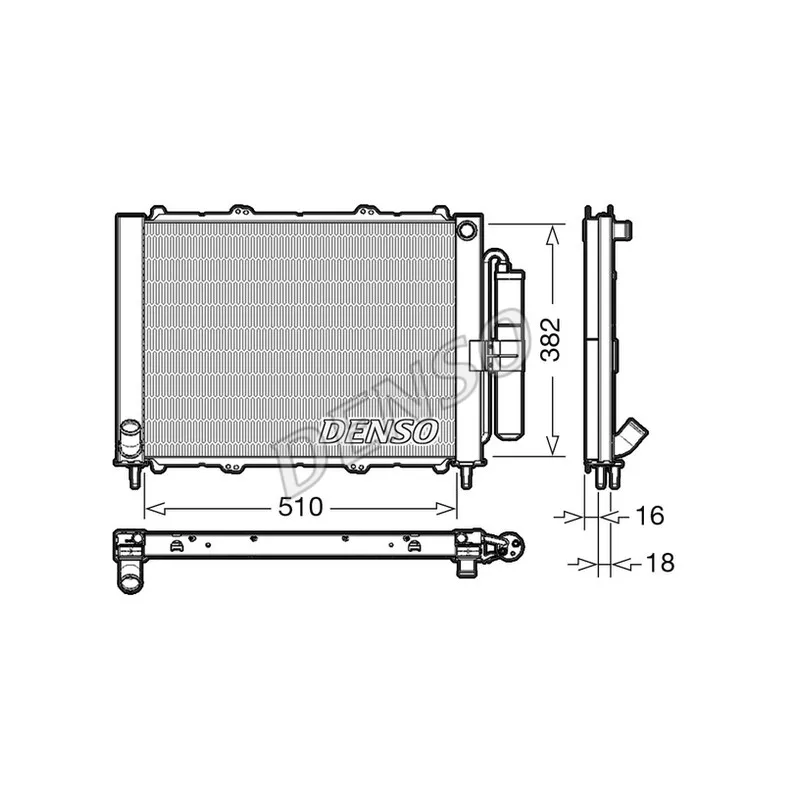 Module de refroidissement DENSO DRM23103