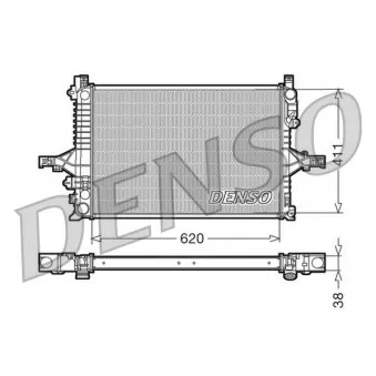 Radiateur, refroidissement du moteur DENSO DRM33065