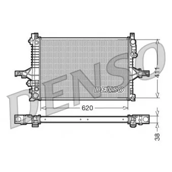 Radiateur, refroidissement du moteur DENSO