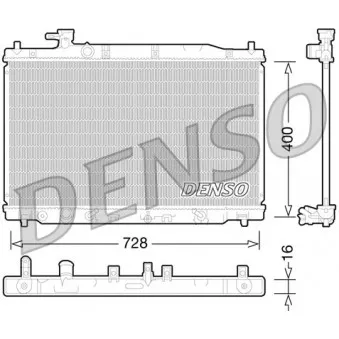 Radiateur, refroidissement du moteur DENSO