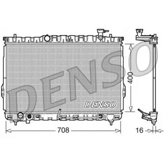 Radiateur, refroidissement du moteur DENSO