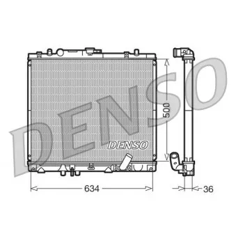 Radiateur, refroidissement du moteur DENSO