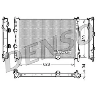 Radiateur, refroidissement du moteur DENSO