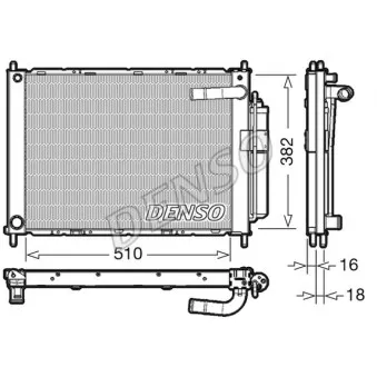 Module de refroidissement DENSO DRM46101