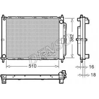 Module de refroidissement DENSO DRM46102