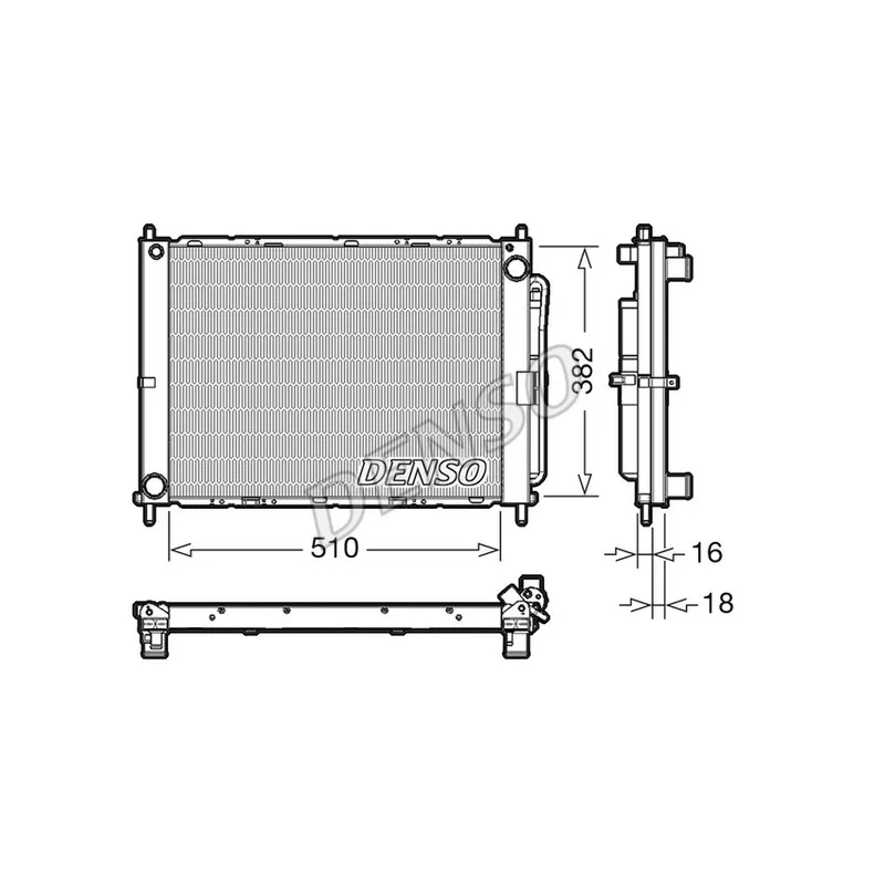 Module de refroidissement DENSO DRM46102