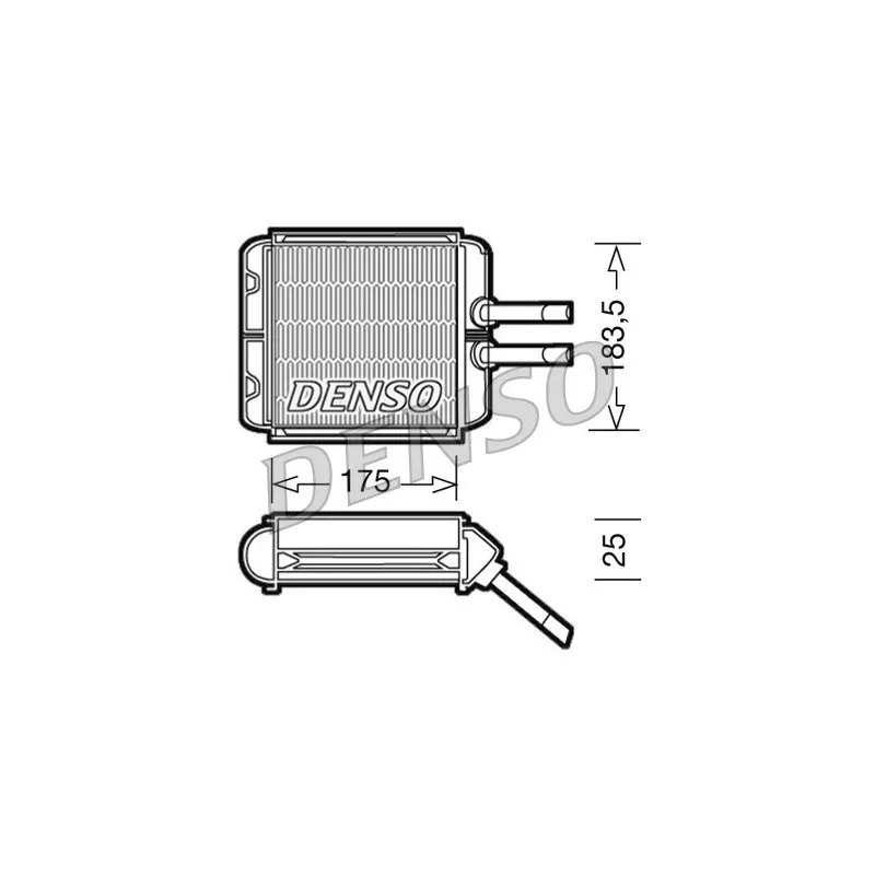 Système de chauffage DENSO DRR08001
