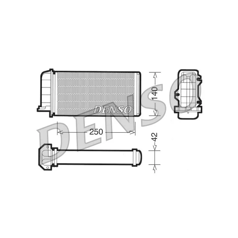 Système de chauffage DENSO DRR09002