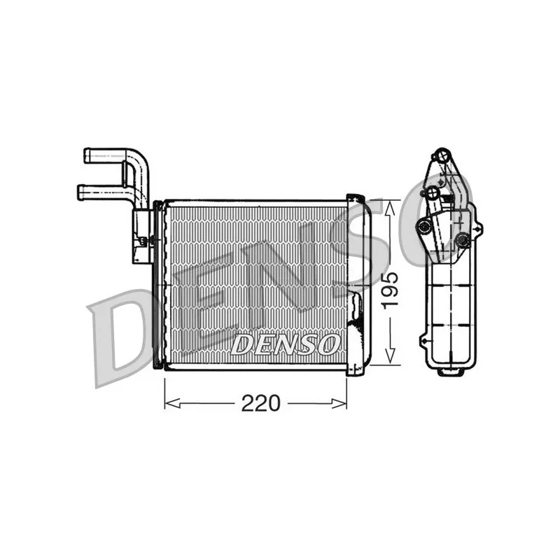 Système de chauffage DENSO DRR09032