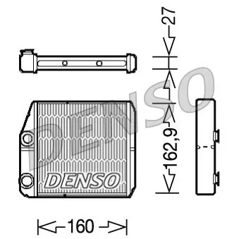 Système de chauffage DENSO DRR09035