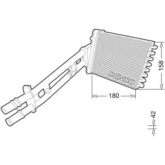 Système de chauffage DENSO DRR09043