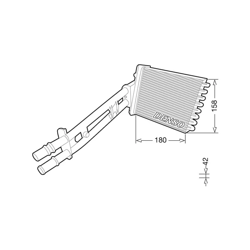 Système de chauffage DENSO DRR09043