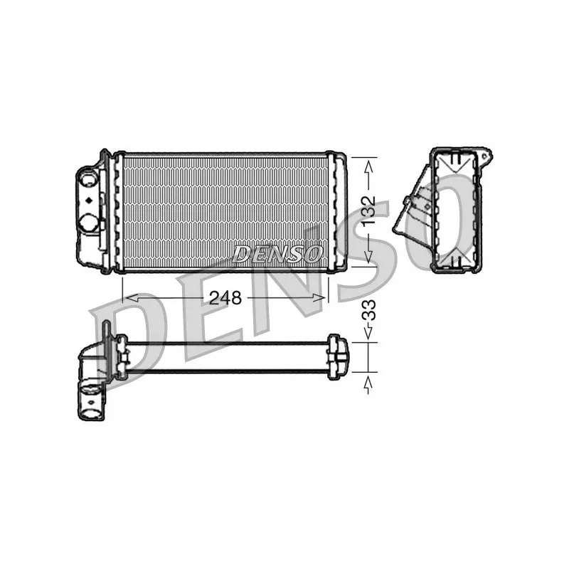 Système de chauffage DENSO DRR09050