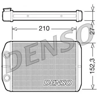 Système de chauffage DENSO DRR09073
