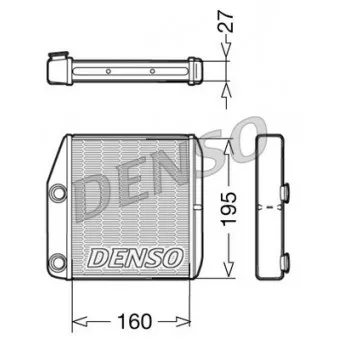 Système de chauffage DENSO DRR09075