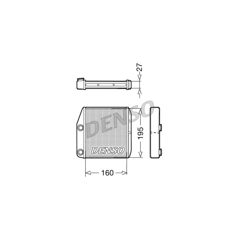 Système de chauffage DENSO DRR09075