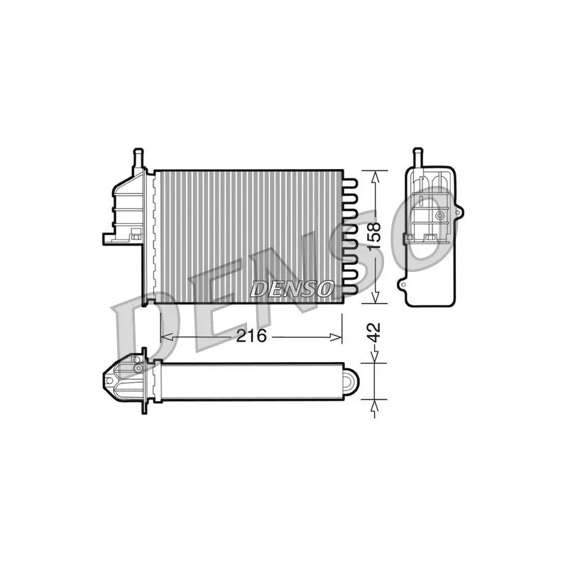 Système de chauffage DENSO DRR09080