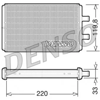 Système de chauffage DENSO DRR12007
