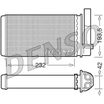 Système de chauffage DENSO DRR21003