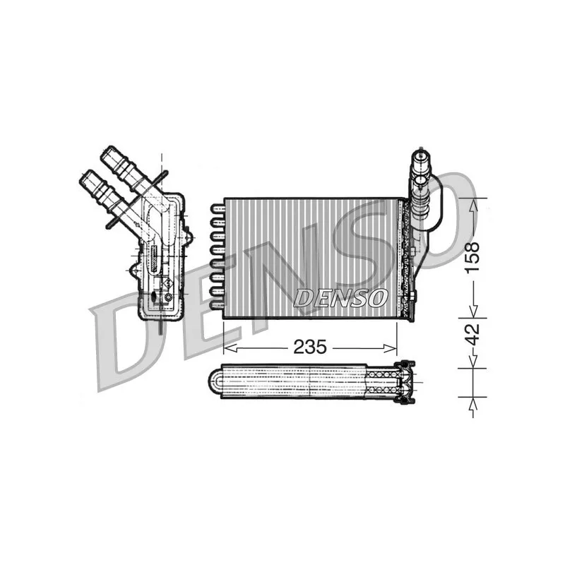 Système de chauffage DENSO DRR23001