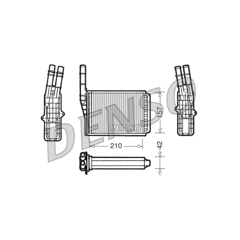 Système de chauffage DENSO DRR23013
