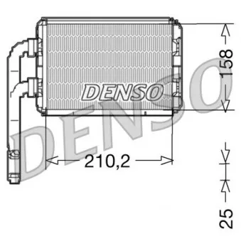 Système de chauffage DENSO DRR23016