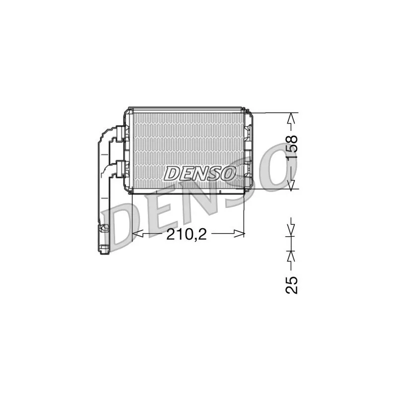 Système de chauffage DENSO DRR23016