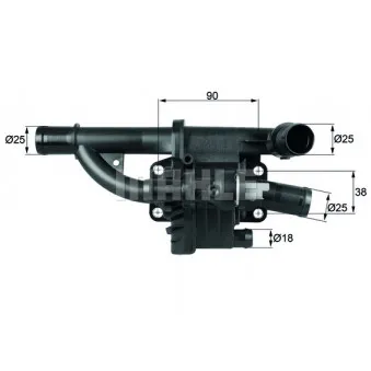 Thermostat d'eau BEHR TH 40 83