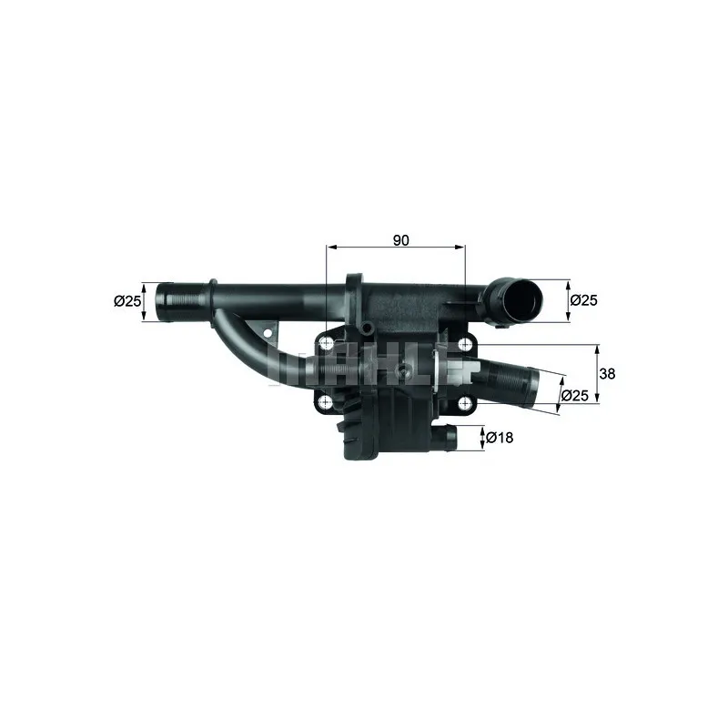 Thermostat d'eau BEHR TH 40 83