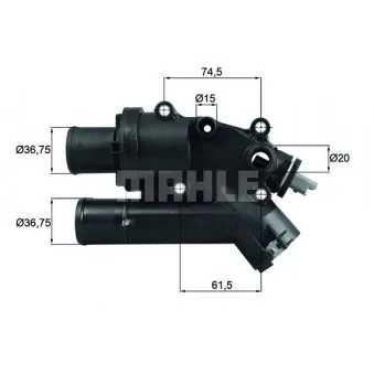 Thermostat d'eau BEHR TH 46 83