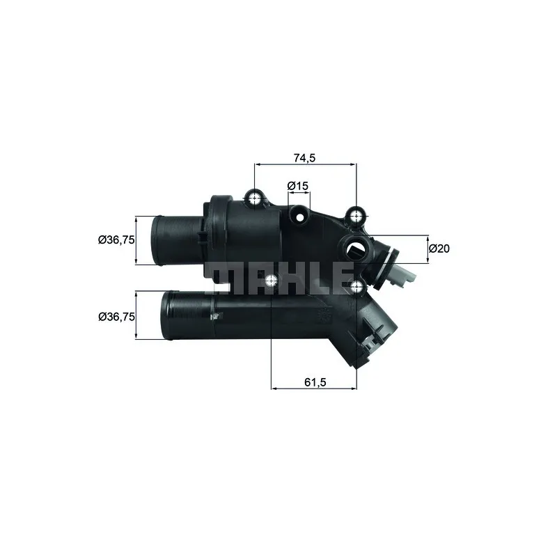 Thermostat d'eau BEHR TH 46 83