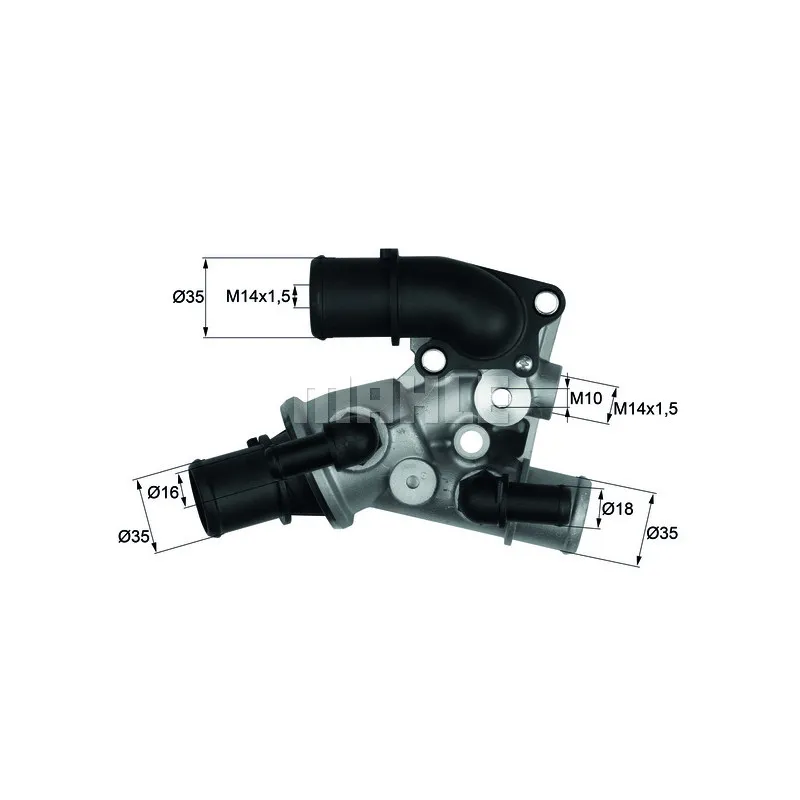 Thermostat d'eau BEHR TI 101 80D