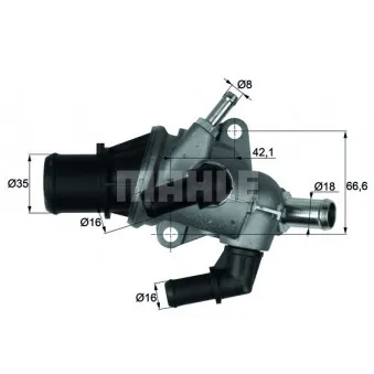Thermostat d'eau BEHR TI 110 83