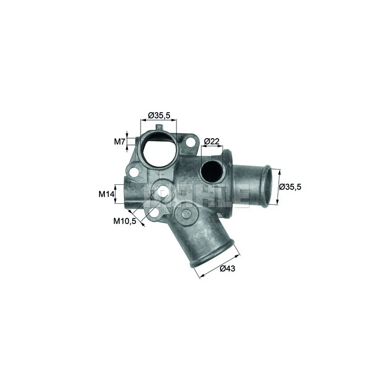 Thermostat d'eau BEHR TI 114 80D