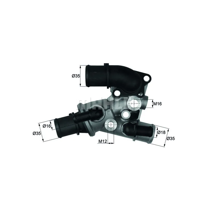 Thermostat d'eau BEHR TI 117 80D