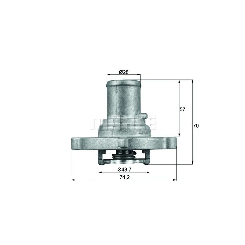 Thermostat d'eau BEHR TI 122 87D