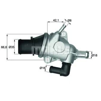 Thermostat d'eau BEHR TI 125 88