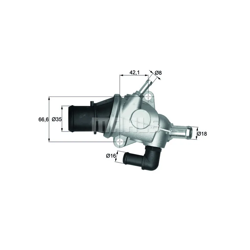 Thermostat d'eau BEHR TI 125 88