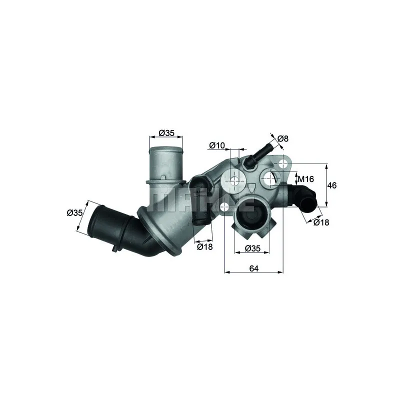 Thermostat d'eau BEHR TI 129 75
