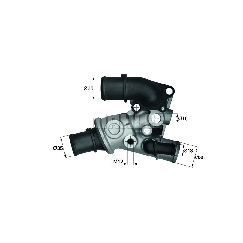 Thermostat d'eau BEHR TI 131 80D