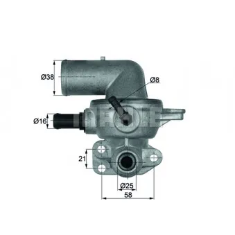 Thermostat d'eau BEHR TI 133 88D